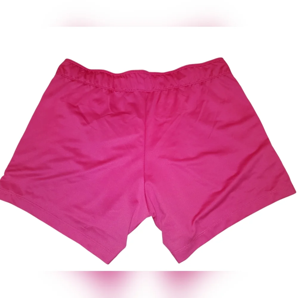 Nike Hot Pink Athletic DRI-Fit TRAINING Shorts - Picture 2 of 9
